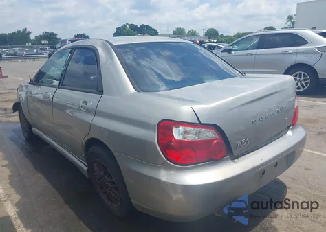 2005 Subaru Impreza Wrx z USA, uszkodzony, nr VIN JF1GD29605G503571